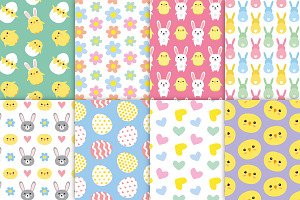 Easter Patterns Set