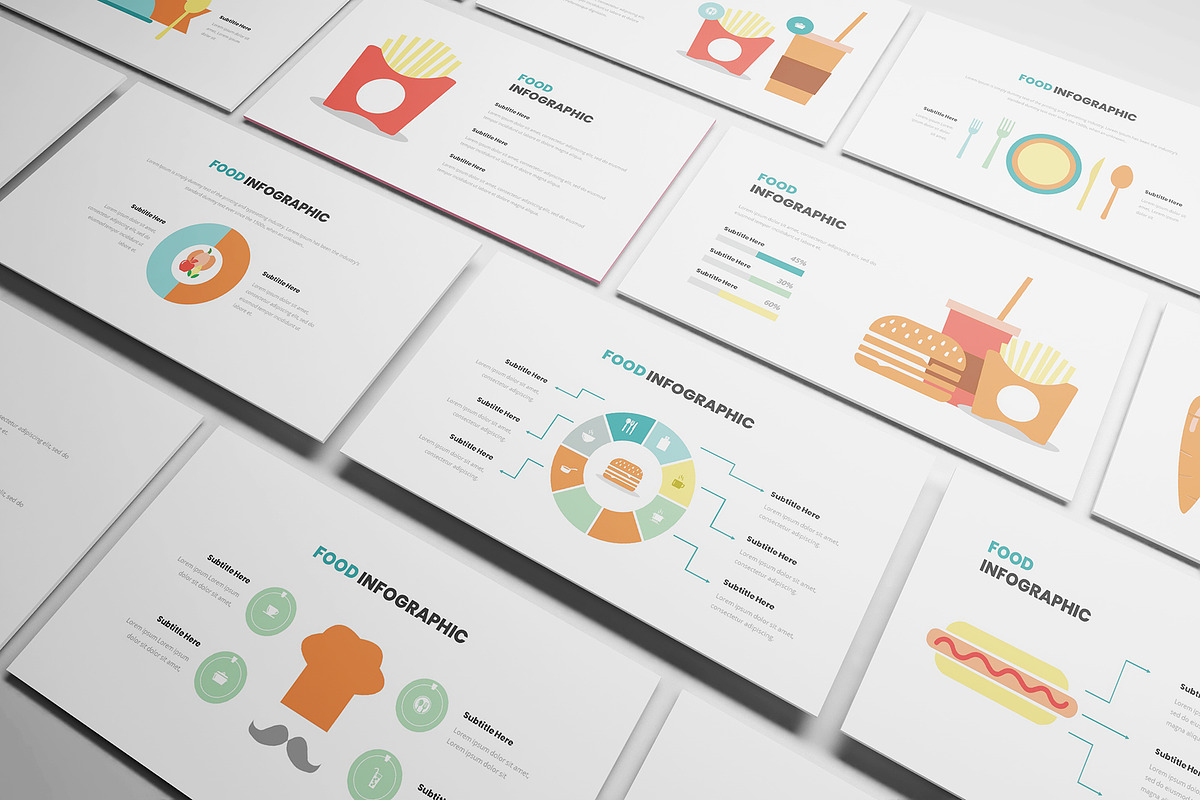 Food Infographic Powerpoint Template, a Presentation Template by ...