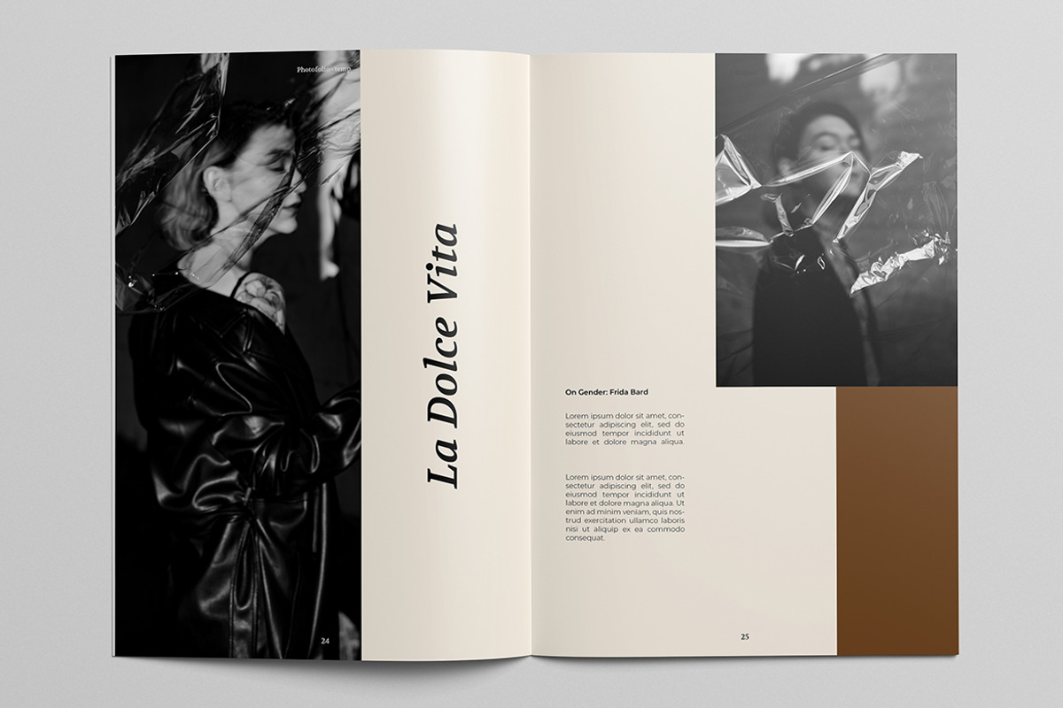Portfolio/Lookbook Brochure Template, a Brochure Template by Bervisual (Photo 5 of 8)