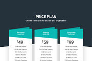 39 Mega Price Tables Bundle, an UI Kit Template by Smashing_Studio (Thumbnail 10 of 40)