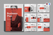 Business Plan Template, a Brochure Template by Work-Envance (Thumbnail 1 of 10)