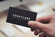 Simple Minimal Business Card 6, a Business Card Template by ND Design (Thumbnail 7 of 8)