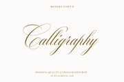 Mozart II - Basic Version, a Script Font by Blessed Print (Thumbnail 7 of 17)