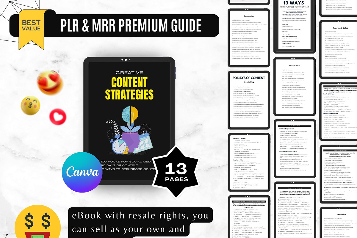 Creative Content Ideas Guide preview 2