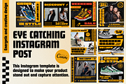 Eye-Catching Layout Instagram Post, a Social Media Template by Visuallay (Thumbnail 1 of 6)