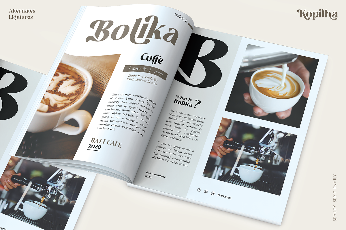 Kopitha - Modern Serif Font, a Serif Font by Ekahermawan (Photo 4 of 12)