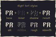 10 Vintage Font Families Bundle #3, a Blackletter Font by Fractal fonts & graphics (Thumbnail 24 of 67)