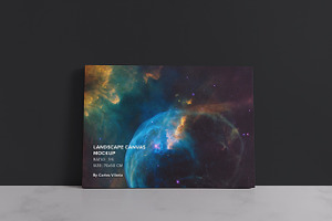 Landscape Canvas Ratio 7x5 Mockup 01