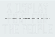 Bevel Block, a Font by Millieangelo (Thumbnail 4 of 5)