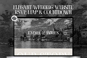 Squarespace RSVP Wedding Template, a Squarespace Template by Sofia Designs (Thumbnail 2 of 7)