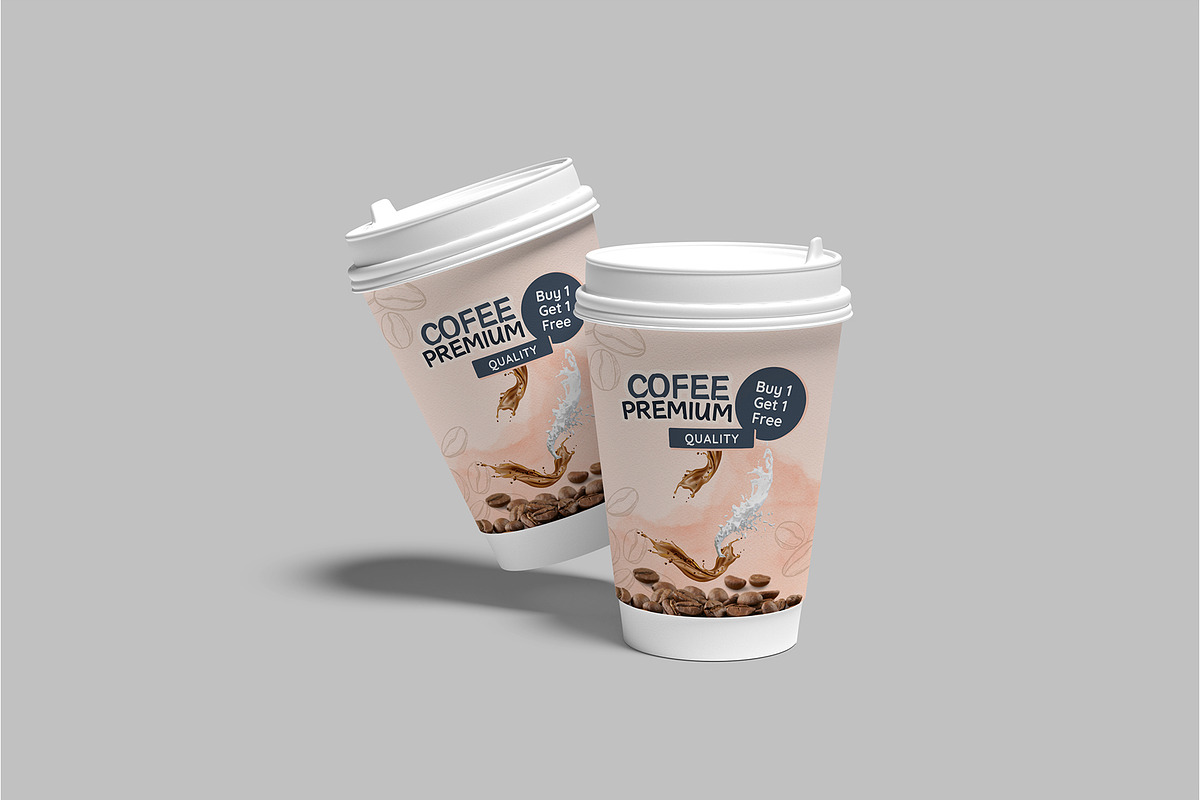 Coffee Cup Mockup, a Packaging Mockup by rizalamora (Photo 4 of 11)