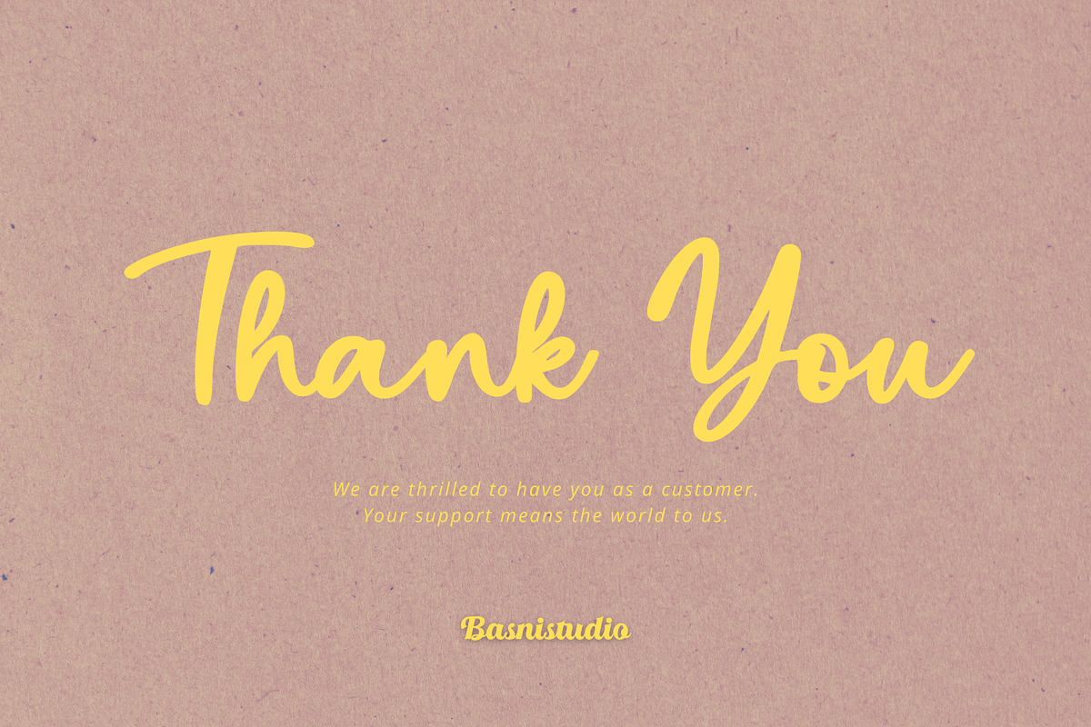 Blottocke a Handwritten Font, a Script Font by Basnistudio (Photo 10 of 10)