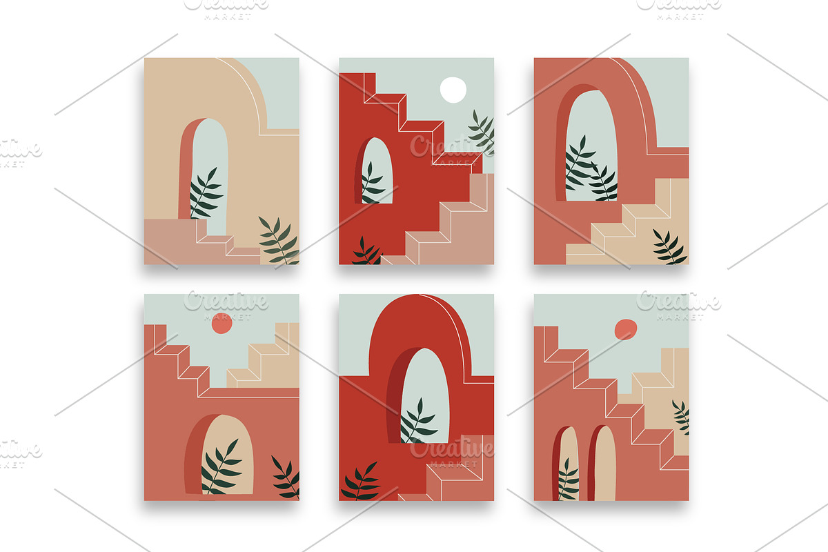 Abstract Art Poster Collection, a Decorative Illustration by Vesvocrea (Photo 6 of 21)