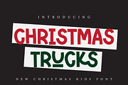 Christmas Trucks - Holiday Design, a Handwritten Font by MaxArt Foundry (Thumbnail 5 of 5)