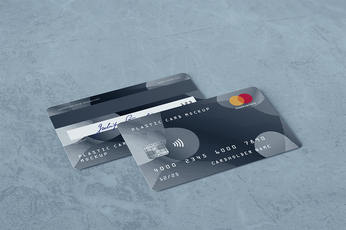 Plastic Card - Bank Card MockUp, a Product Mockup by coloformia (Photo 12 of 18)