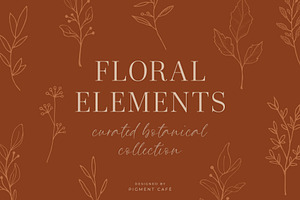 Floral Elements Curated Collection