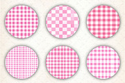 Light Pink and White Plaid Backgroun, a Pattern Graphic by Libby Wishes (Thumbnail 2 of 5)