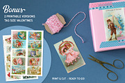 Vintage Valentine Illustrations, an Illustration by French Kiss Collections (Thumbnail 12 of 13)