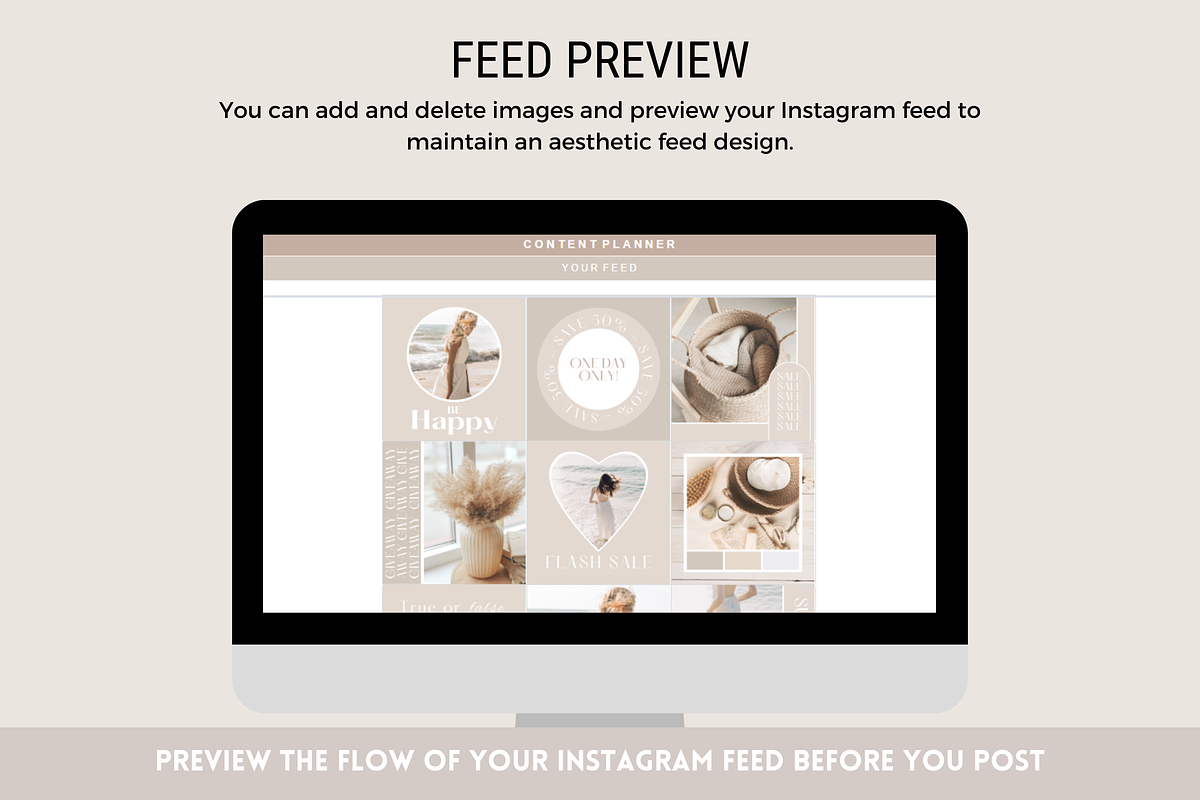Social Media Planner Google Sheets, a Social Media Template by SunshineStudioBoutique (Photo 4 of 9)