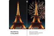 Fireworks Sky Replacement Pack, a Preset Add-On by Pix Cafe (Thumbnail 2 of 7)
