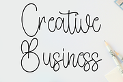 Simple Background, a Handwritten Font by FreshTypeINK (Thumbnail 4 of 7)