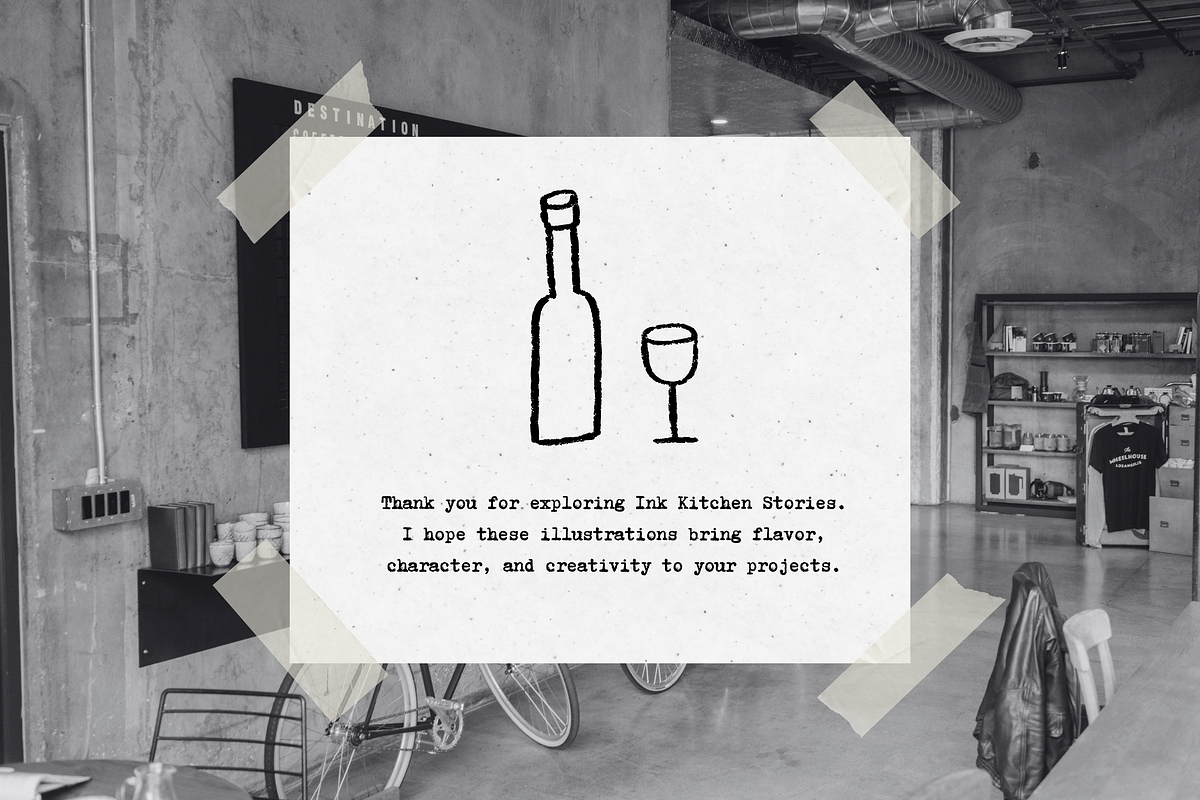 Ink Kitchen Stories: Food Collection, a Food Illustration by Veyla (Photo 12 of 12)