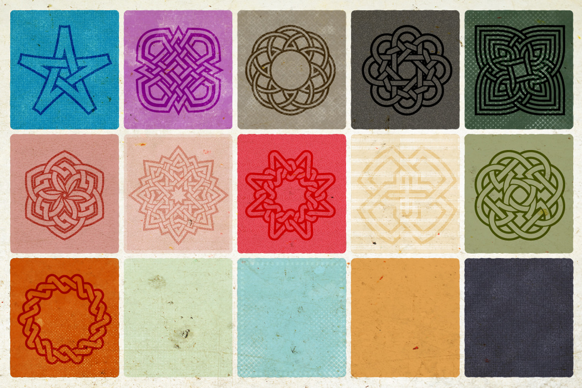 Celtic Knot Style Symbols, an Object Graphic by BackYard Graphics Co. (Photo 6 of 10)