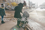 Mother having problems with pushing, a Graphic by Grey Coast Media (Thumbnail 1 of 2)