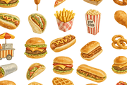 Fast Food Set Collection, an Object Graphic by RT Studio (Thumbnail 3 of 4)