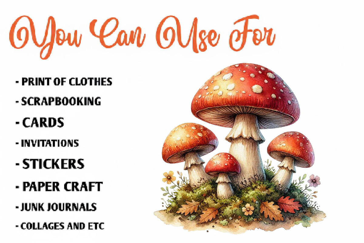 Woodland Clipart – Big Bundle, a Seasonal Illustration by CreationArt (Photo 5 of 7)