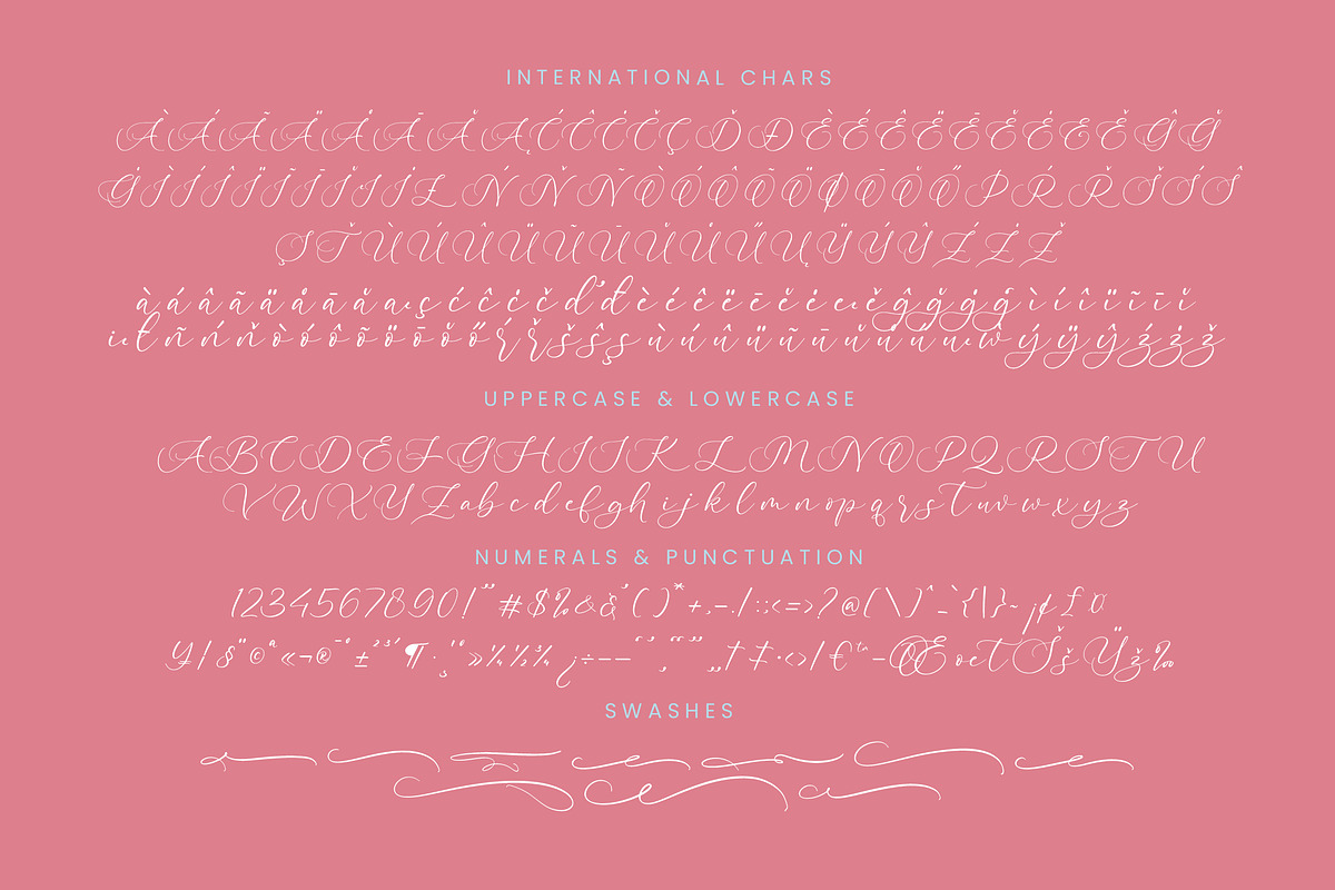 Pertysh Tulipita Stylish Calligraphy, a Script Font by stylishtype.co (Photo 18 of 20)