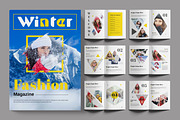 Winter Fashion Magazine, a Magazine Template by ContestDesign (Thumbnail 1 of 3)