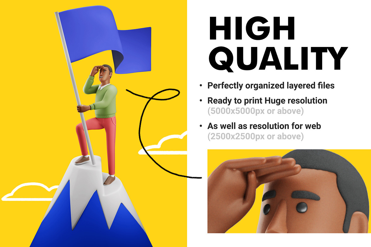 THIS IS LUCAS | 3d character set, a Technology Illustration by As Good As Possible (Photo 3 of 8)