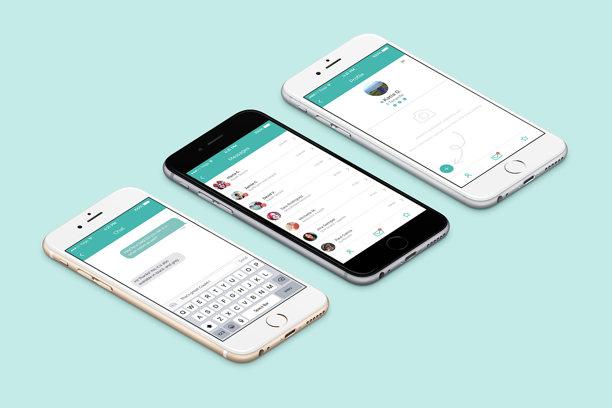 Market iOS UI Kit, an UI Kit Template by Bear Studio (Photo 4 of 4)