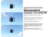 11oz Black Mug Mockup Bundle, a Cups & Container Mockup by Banana Mockups (Thumbnail 6 of 6)