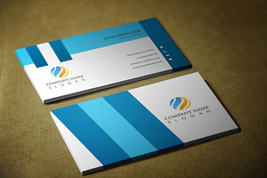 Blueat Corporate Business Card