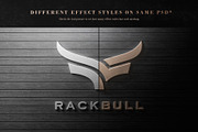 10 Deluxe Front Logo Mockups - V1, an Advertising Mockup by Asylab (Thumbnail 4 of 18)