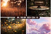Romantic & Dreamy Photo Backdrops, a Background Graphic by PrintHaven Designs (Thumbnail 6 of 12)