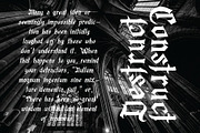 Grogoth - Filthy Gothic Font, a Blackletter Font by Anomali Creatype (Thumbnail 9 of 11)