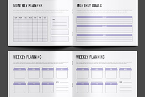 Creative Notebook Planner Landscape