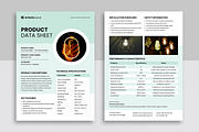 Technical Data Sheet Template, a Flyer Template by ArtisticLand (Thumbnail 4 of 5)