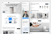 Orris – Smart Home Landing Page, an UI Kit Template by peterdraw (Thumbnail 2 of 3)