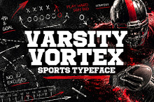 Varsity Vortex – Sports Typeface