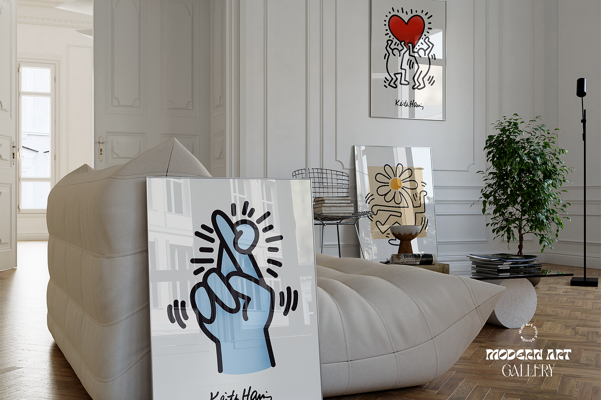 Modern Art Gallery 5, a Graphic by Wall Art Print Studio (Photo 6 of 18)