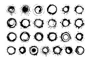 50 Coffee Stain Procreate Stamps, a Brush Add-On by Procreate Sale (Thumbnail 4 of 6)