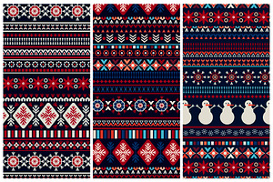 Xmas Geometric Patterns