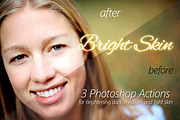 Bright Skin - 3 Photoshop actions, an Action Add-On by dusty.road.design (Thumbnail 2 of 5)