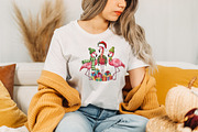 Christmas Flamingo Png, Flamingo Png, a Graphic by Designking (Thumbnail 4 of 4)