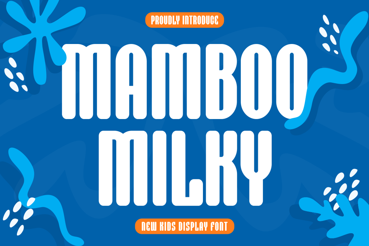 MAMBOO MILKY - Modern Font, a Sans Serif Font by Viswal Studio (Photo 1 of 7)