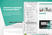 Azura Web UI Kit, an UI Kit Template by Aqua Design (Thumbnail 2 of 4)